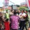 SIMULASI: Polres Sukabumi Kota menggelar simulasi pengamanan pemungutan dan penghitungan suara di halaman Mapolres Sukabumi Kota, belum lama ini. (FT: IST)