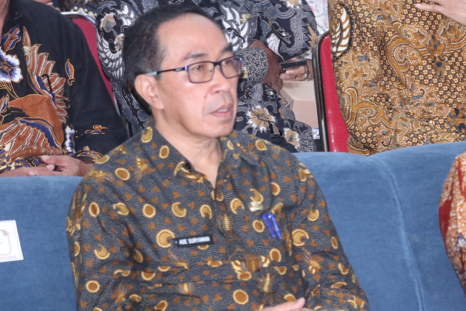 Sekda kabupaten Sukabumi Ade Suryaman. (FOTO : NANDI/ RADARSUKABUMI)
