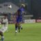 Penyerang Persib Bandung Ciro Alves melakukan serangan ke gawang Lion City Saiylor FC di AFC Champions League Two