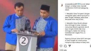 Memalukan Ahmad Luthfi Sebar Hoaks Disebut Bikin Malu Prabowo