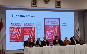 BPOM Resmi Larang Jajanan Latiao Asal Tiongkok Beredar
