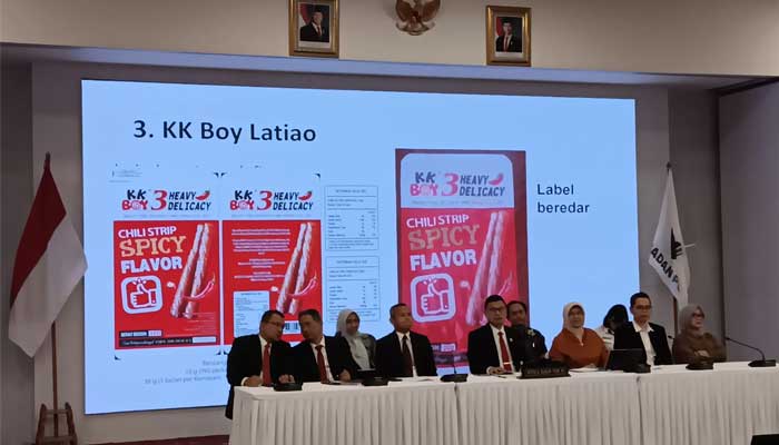 BPOM Resmi Larang Jajanan Latiao Asal Tiongkok Beredar