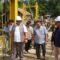 Bupati Sukabumi Tinjau Pembangunan Jembatan Cilalay