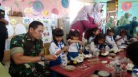Danrem Surya Kencana Kunjungi Sukabumi, Bagikan 1000 Paket Makan Bergizi Gratis untuk Anak Sekolah