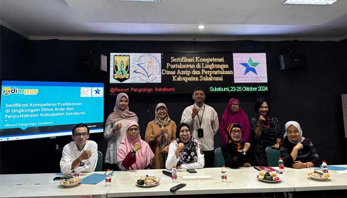 Diarpus Kabupaten Sukabumi Sertifikasi Pustakawan