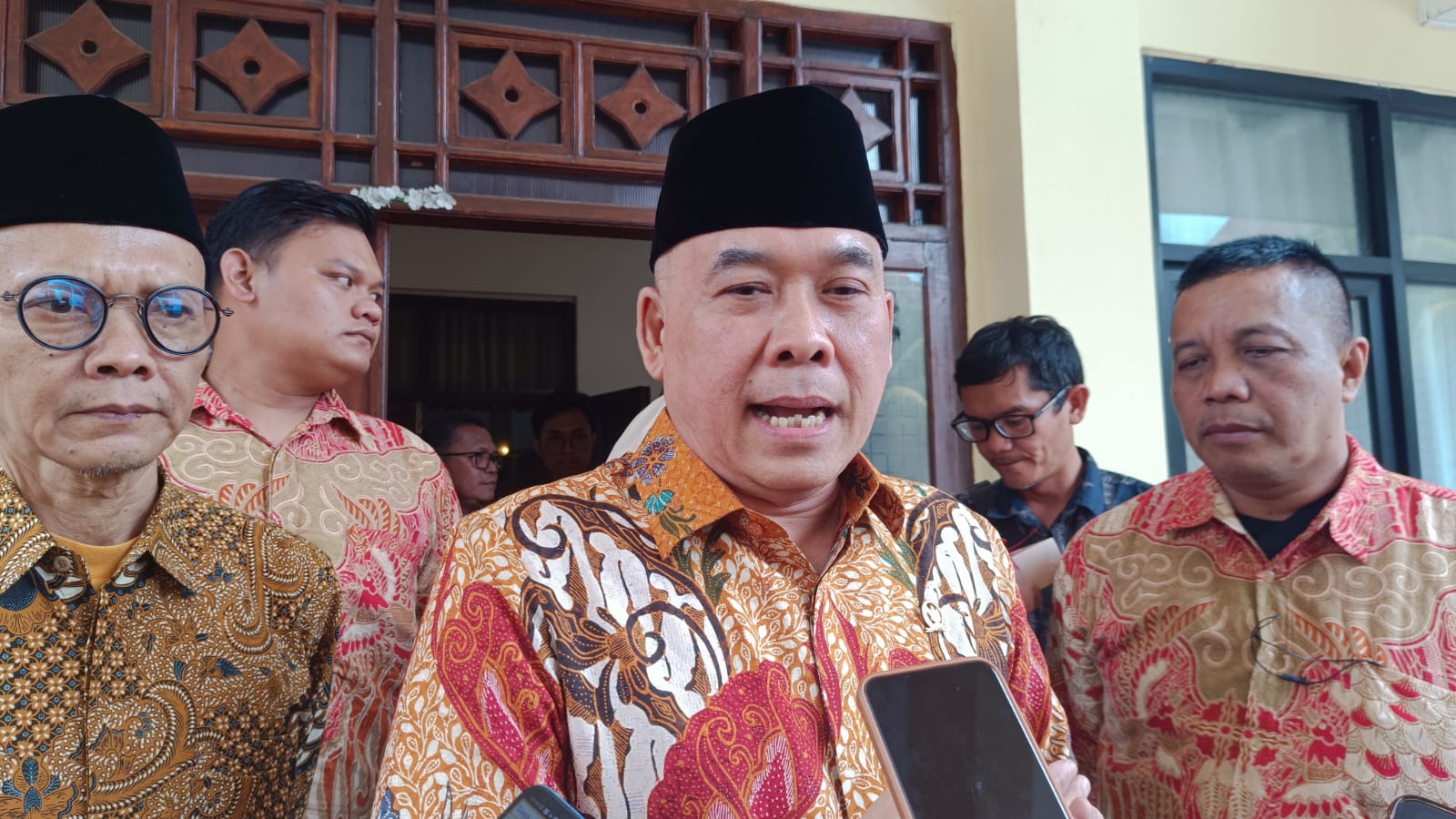 Anggota DPR RI dari Fraksi Partai Gerindra Heri Gunawan . (FOTO : NANDI/ RADARSUKABUMI)