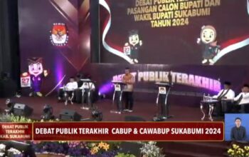 Hari ini Komisi Pemilihan umum (KPU) Kabupaten Sukabumi menggelar debat kedua untuk Pilkada 2024, Jumat (22/11/2024).