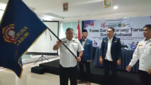 Kang Raden Kembali Nahkodai Karang Taruna Kota Sukabumi