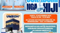 Jalan Sehat Serasi Sukabumi Ngahiji Serentak di 7 Kecamatan, Jadi Kampanye Terakhir Paslon Fahmi-Dida, Ada Voucher Umroh Loh!