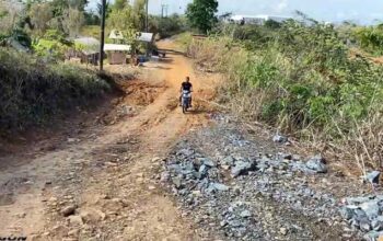 Jalan di wilayah Kecamatan Ciemas Rusak