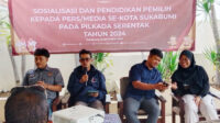 KPU Kota Sukabumi dan Awak Media Komitmen Ciptakan Pilkada Berkualitas