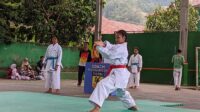 Ratusan Karateka se-Kabupaten dan Kota Sukabumi, Meriahkan Open Turnamen Dalam Ulang Tahun SMAN 1 Palabuhanratu