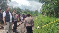 Warga Gegerbitung Sukabumi Tewas Ketemper KA Siliwangi di Cireunghas