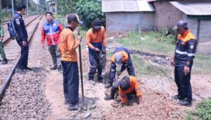 PT KAI Tutup 3 Perlintasan Liar di Sukabumi – Bogor, Marak Kecelakaan