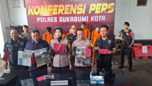 5 Spesialis Pembobol Minimarket di Sukabumi Diciduk Polisi