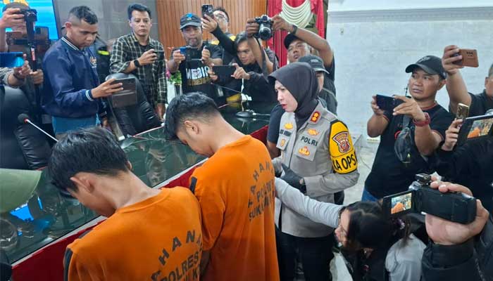 Penganiaya Komunitas Vespa Sukabumi