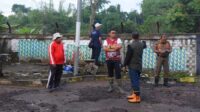 Pj Wali Kota Sukabumi Tinjau Lokasi Bencana Terdampak Banjir limpasan di Kabandungan