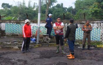 Pj Wali Kota Sukabumi Tinjau Lokasi Bencana