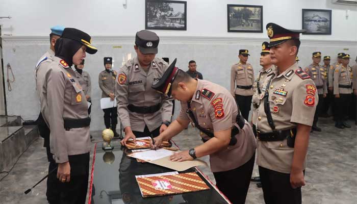 Pejabat Polres Sukabumi Kota Dirotasi