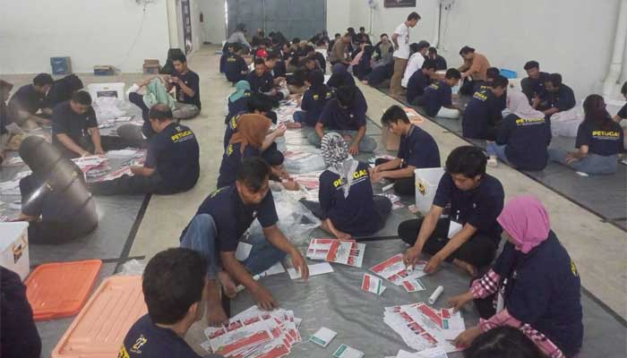 Sorlip Surat Suara KPU Kota Sukabumi