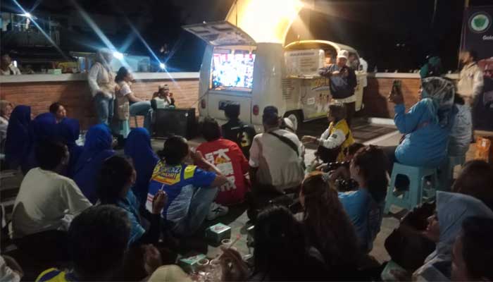 Tim Paslon MAJU Bawa VW Combi