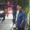 Presiden RI Prabowo Subianto dan presiden ke-7 RI Jokowi menyapa wartawan di Solo, Jawa Tengah, Minggu (3/11/2024). (Aris Wasita)