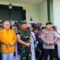 Kepala Kepolisian Republik Indonesia Jenderal Polisi Listyo Sigit Prabowo dan Panglima TNI Jenderal Agus Subiyanto memberikan keterangan pers terkait kegiatan doa bersama lintas agama di GOR Kepaon, Denpasar, Bali, Selasa (19/11/2024). (Rolandus Nampu)