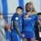 Pemain Persib Bandung, David Da Silva melakukan selebrasi setelah mencetak gol ke gawang Madura United pada laga leg 1 final Championship Series BRI Liga 1 2023/2024 antara Persib Bandung melawan Madura United di Stadion Si Jalak Harupat, Bandung, Minggu (26/05/2024). (M Iqbal Ichsan)