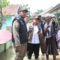 Permukiman warga di Kecamatan Sukatani, Kabupaten Bekasi, Jawa Barat tergenang banjir akibat meluap Kali Cikarang, Kamis (21/11/2024).