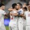 Sejumlah pesepak bola Timnas Indonesia meluapkan kegembiraannya usai mengalahkan Timnas Arab Saudi pada pertandingan Grup C putaran ketiga Kualifikasi Piala Dunia 2026 Zona Asia di Stadion Utama Gelora Bung Karno, Senayan, Jakarta, Selasa (19/11/2024).