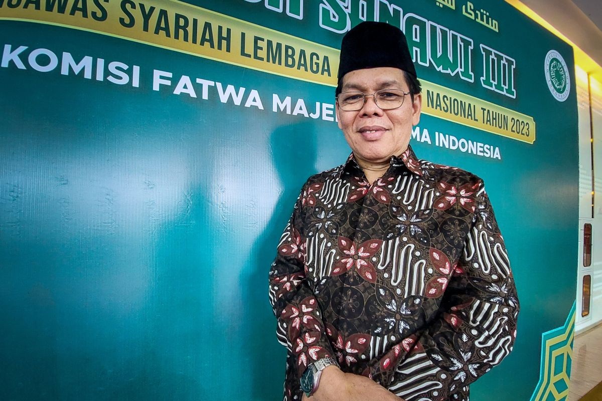 Sekretaris Jendral (Sekjen) MUI Amirsyah Tambunan, ditemui dalam acara "Mutada Sanawi III" di Jakarta, Rabu (1/11/2023).