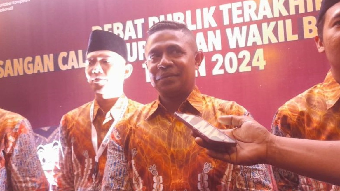 Ketua KPU Kabupaten Sukabumi Kasmin Belle.
