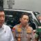 Menteri Koordinator Bidang Politik dan Keamanan (Menko Polkam) Budi Gunawan (kiri) didampingi oleh Kapolri Jenderal Pol. Listyo Sigit Prabowo (tengah), dan Panglima TNI Jenderal TNI Agus Subiyanto (kanan) berbicara dengan awak media di Gedung Subden Mabes TNI, Jakarta Pusat, Rabu (27/11/2024). 