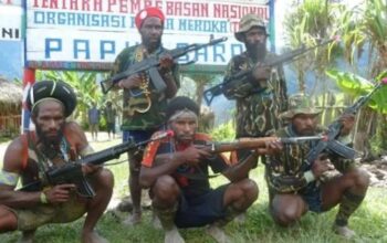 Organisasi Papua Merdeka (OPM).(Dok.JawaPos.com)