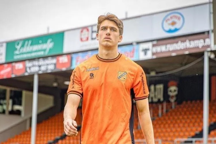 Striker Volendam U21, Mauro Zijlstra. (Sumber: Twitter @idn_abroad)