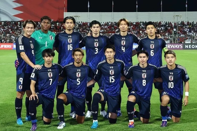 Jepang akan bertandang ke Indonesia di Kualifikasi Piala Dunia 2026 Zona Asia. (Sumber: Instagram @japanfootballassociation)