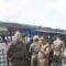 Petugas saat melayangkan surat peringatan kepada pengelola Warpat di Cisarua, Kabupaten Bogor, Jawa Barat. (Satpol PP Kabupaten Bogor)