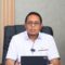 Kepala Kantor Komunikasi Kepresidenan Hasan Nasbi saat menyampaikan keterangan pers kepada wartawan melalui tayangan video di Jakarta, Senin (4/11/2024). (Andi Firdaus)