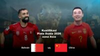 Prediksi Bahrain vs China Malam Nanti, Berharap Imbang