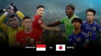 Membaca Head to Head Indonesia vs Jepang, Skuad Garuda Pernah Menang Besar 7-0