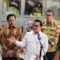 Menteri Koordinator Bidang Pemberdayaan Masyarakat (Menko PM) Muhaimin Iskandar (tengah), usai mengunjungi pasien rehabilitasi kecanduan judi online di Rumah Sakit Umum Pusat Nasional Cipto Mangunkusumo (RSCM) Jakarta, Jumat (15/11/2024). (Dokumen Pribadi)