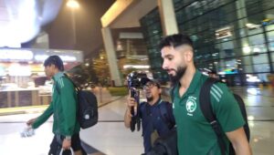 Potret Timnas Arab Saudi tiba di Indonesia