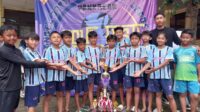 SDN Dewi Sartika CBM Juara Mini Soccer Pankreas Soul Fest 2024