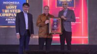 Konsisten Memberikan Layanan Prima, JNE Raih Indonesia Most Trusted Companies Award 2024