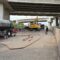 SIGAP: Pertamina Patra Niaga Regional JBB sigap atasi kebocoran pipa BBM akibat proyek pipa PU di Jalan Raya Cakung - Cilincing.(ist)