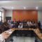 RAPAT : Sejumlah pejabatan Kantor Pertanahan saat melakukan rapat pencegahan kasus pertanahan di Kantor Kantah Kabupaten Sukabumi, belum lama ini.(FOTO : UNTUK RADAR SUKABUMI)