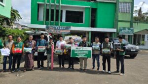 PB LBINU dan PB NUCARE LAZISNU Berikan Bantuan kepada Korban Bencana di Kabupaten Sukabumi