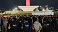 Ribuan Peserta Reuni 212 Mulai Datangi Monas