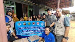 Aqua Bantu Bencana Sukabumi Selatan