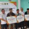 Lembaga Amil Zakat atau LAZ Rabbani menyerahkan bantuan uang tunai untuk korban bencana alam di Desa Datarnangka, Kecamatan Sagaranten, Kabupaten Sukabumi pada Rabu (18/12/2024).
